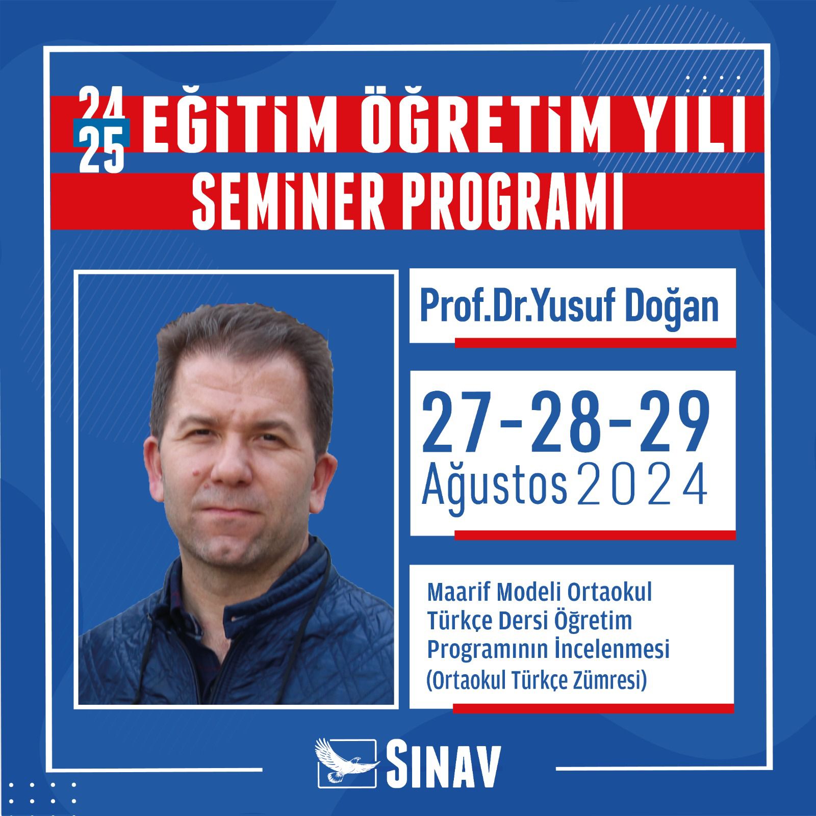 SEMİNER PROGRAMI SINAV KOLEJİ 2024 - 2025