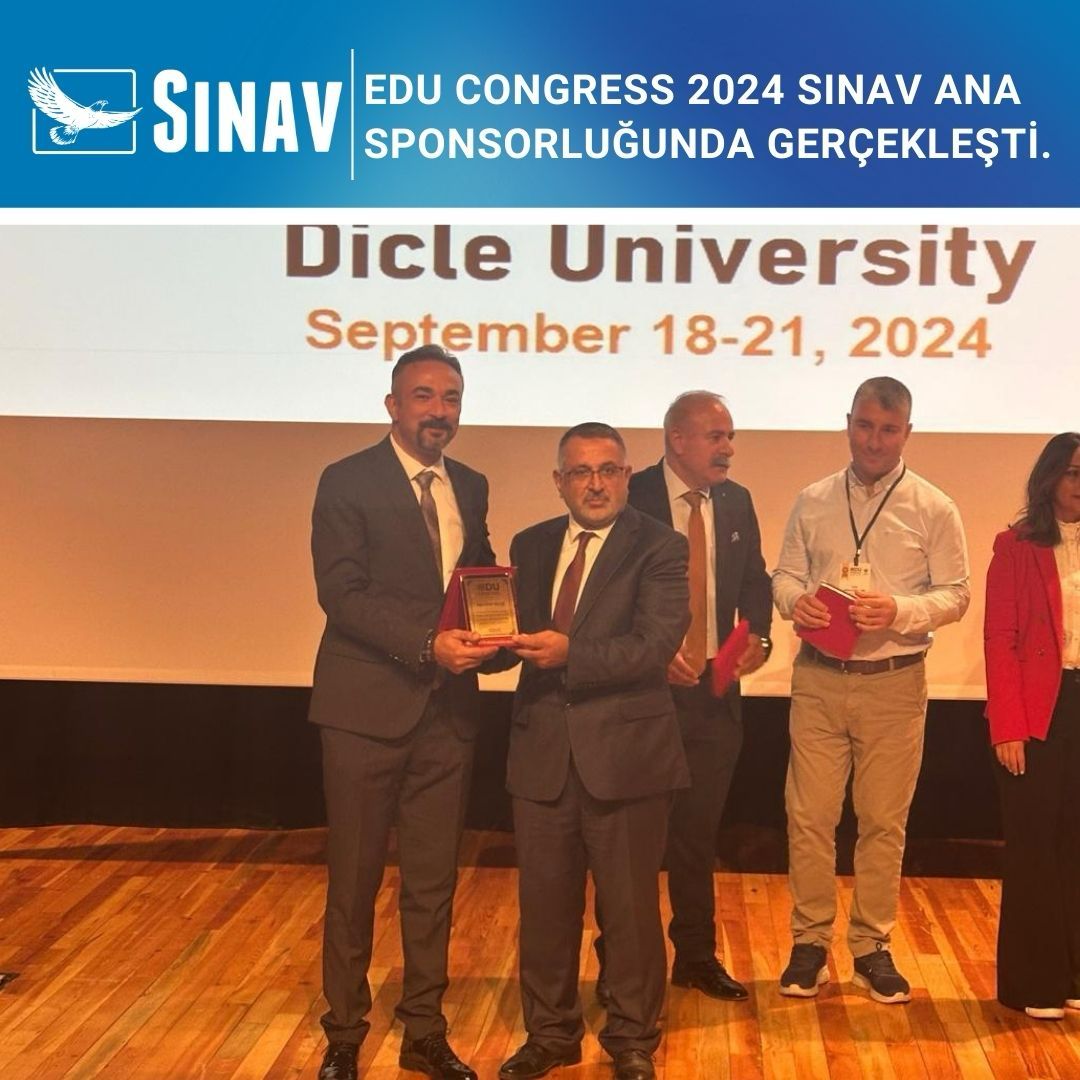 EDU CONGRESS 2024 SINAV ANA SPONSORLUĞUNDA