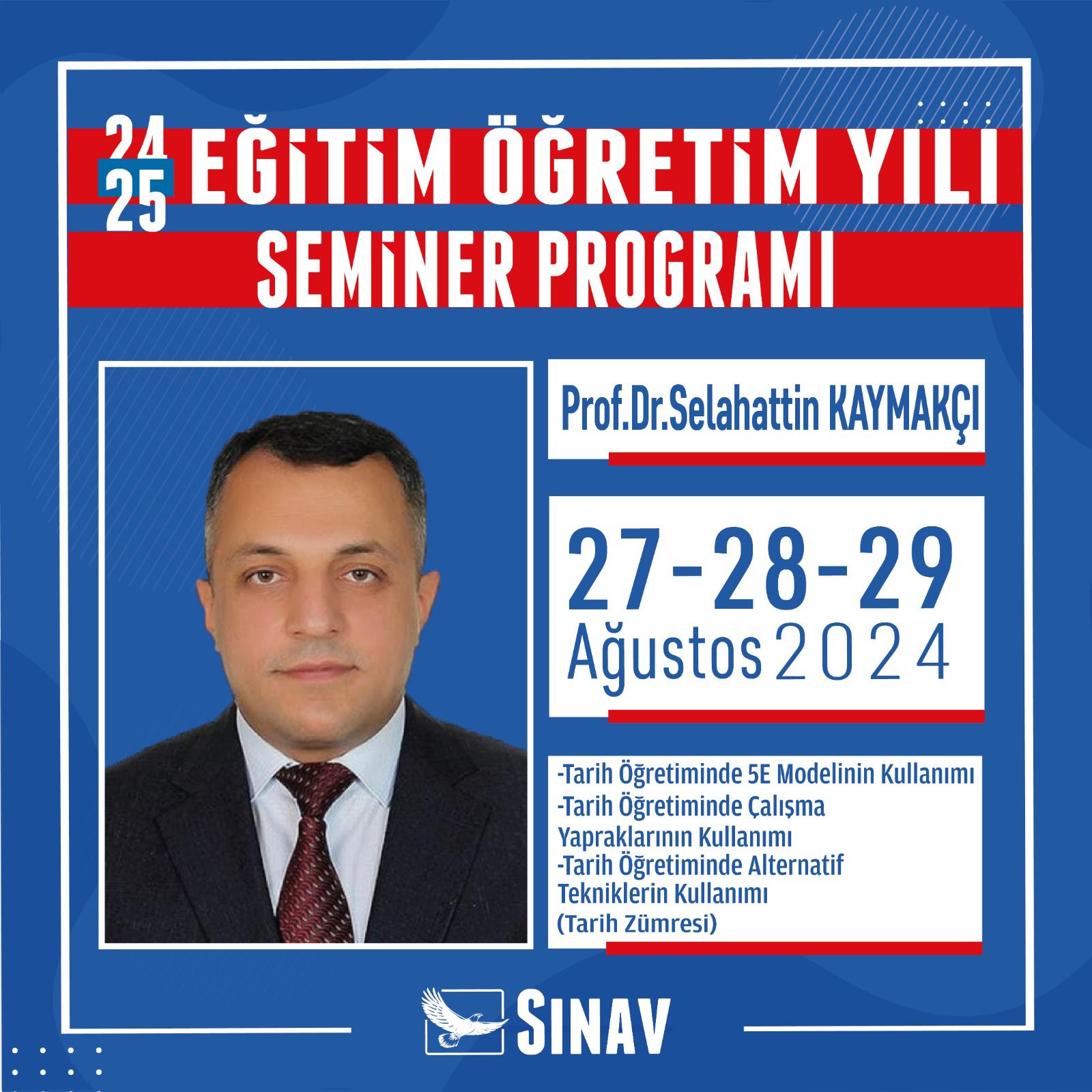 SEMİNER PROGRAMI SINAV KOLEJİ 2024 - 2025