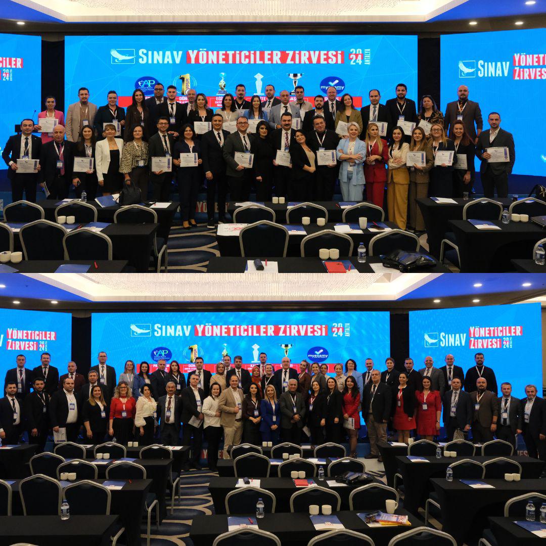 YÖNETİCİLER ZİRVESİ 2024 SINAV EĞİTİM KURUMLARI