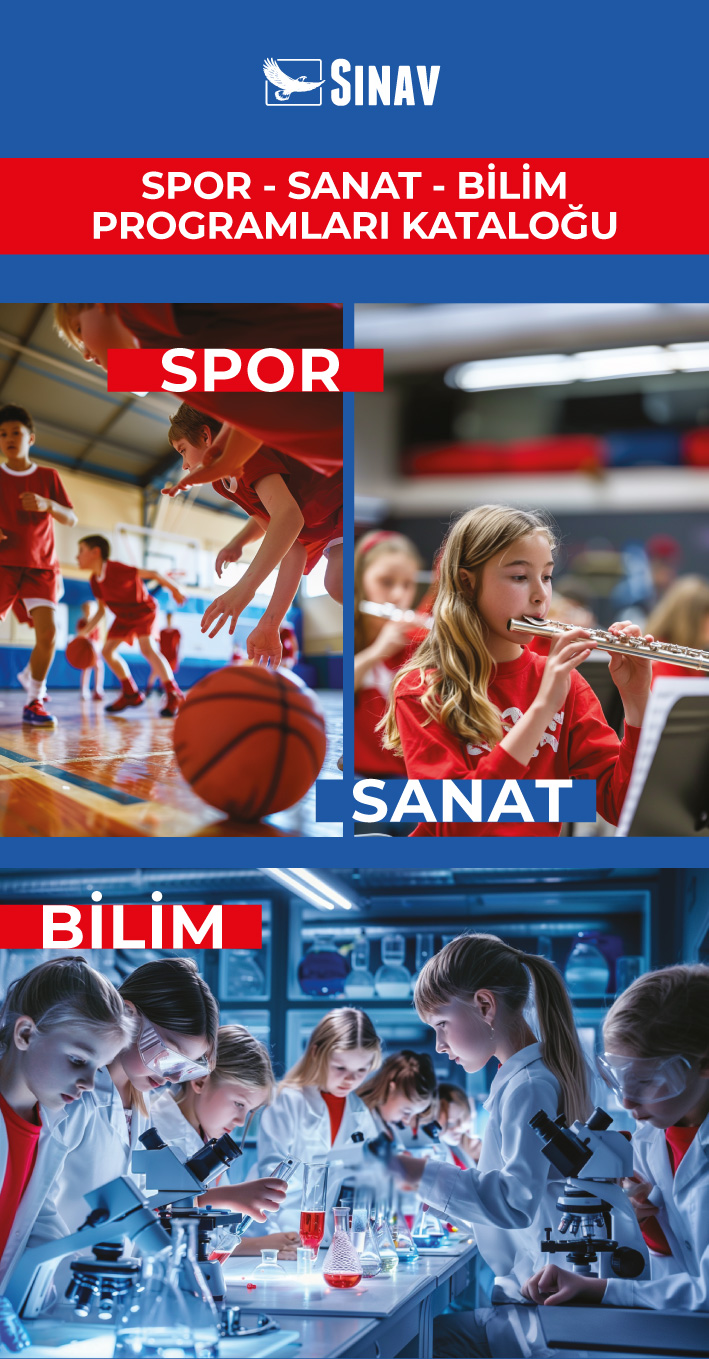 2024 - 2025 Eğitim Öğretim Yılı Spor - Sanat - Bilim Programları Kataloğu