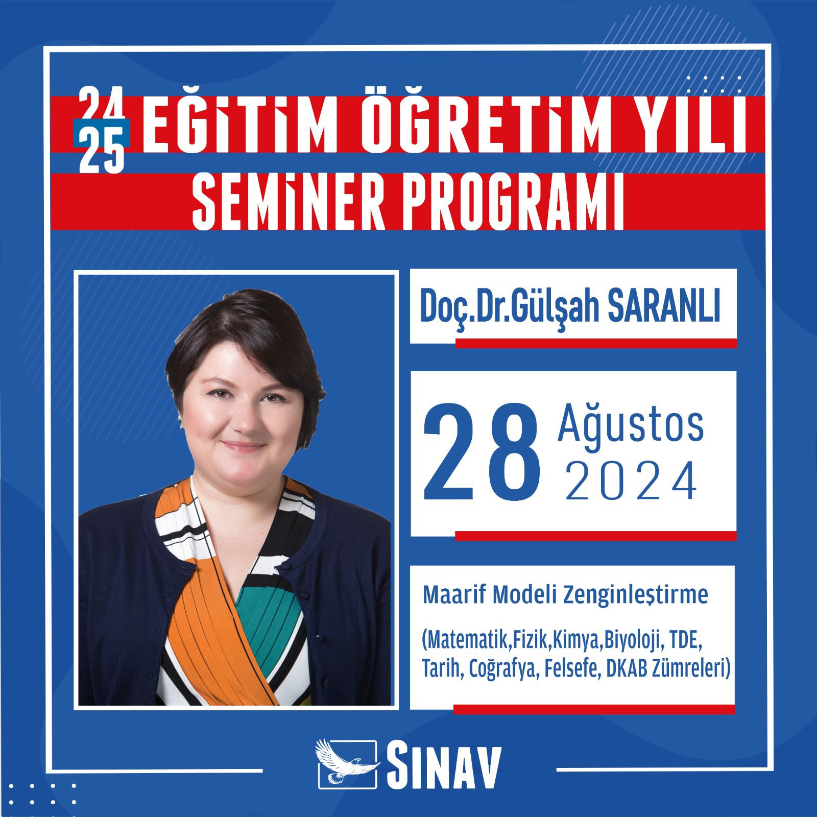 SEMİNER PROGRAMI SINAV KOLEJİ 2024 - 2025