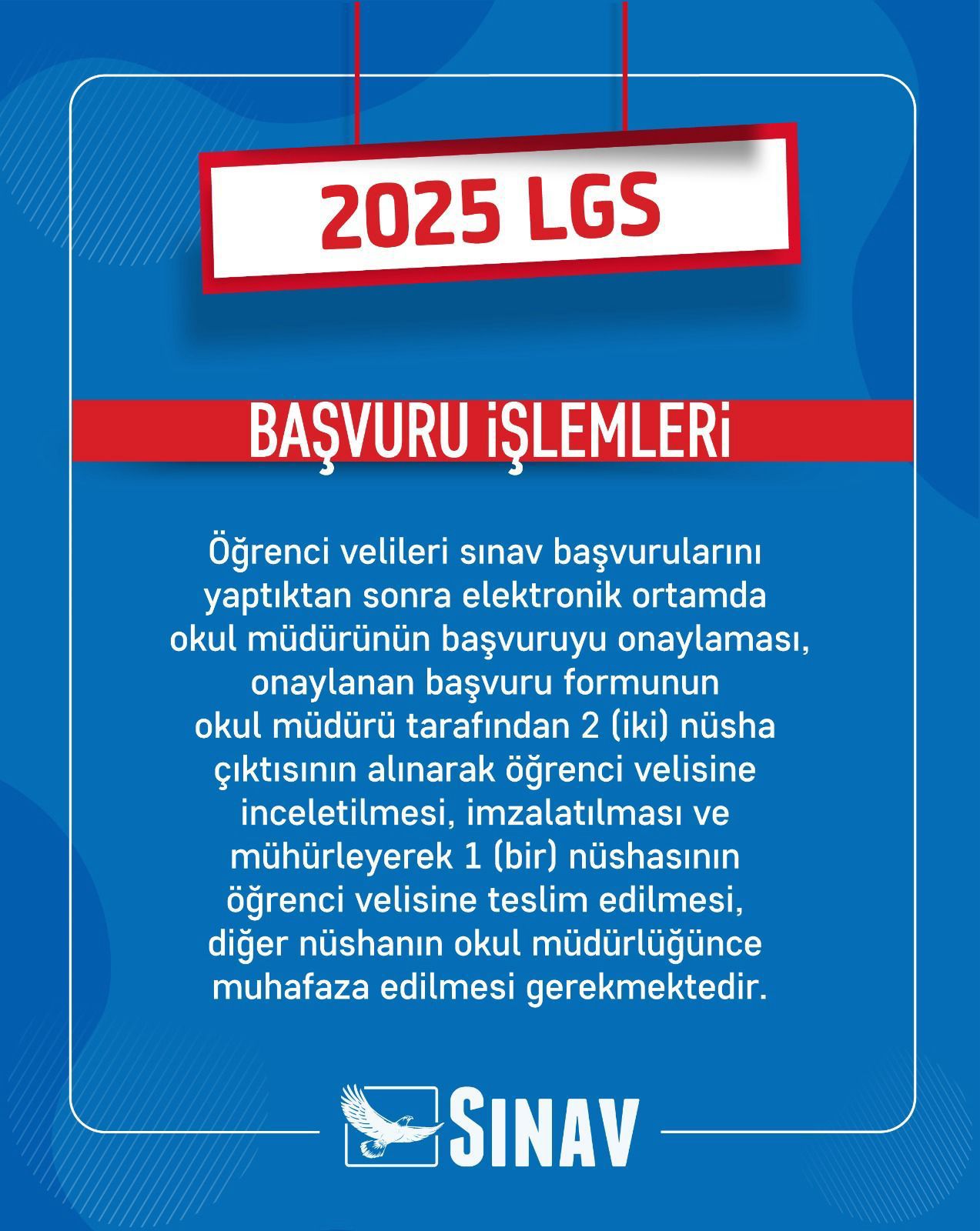 2025 Merkezi Sınav Başvuru Kılavuzu