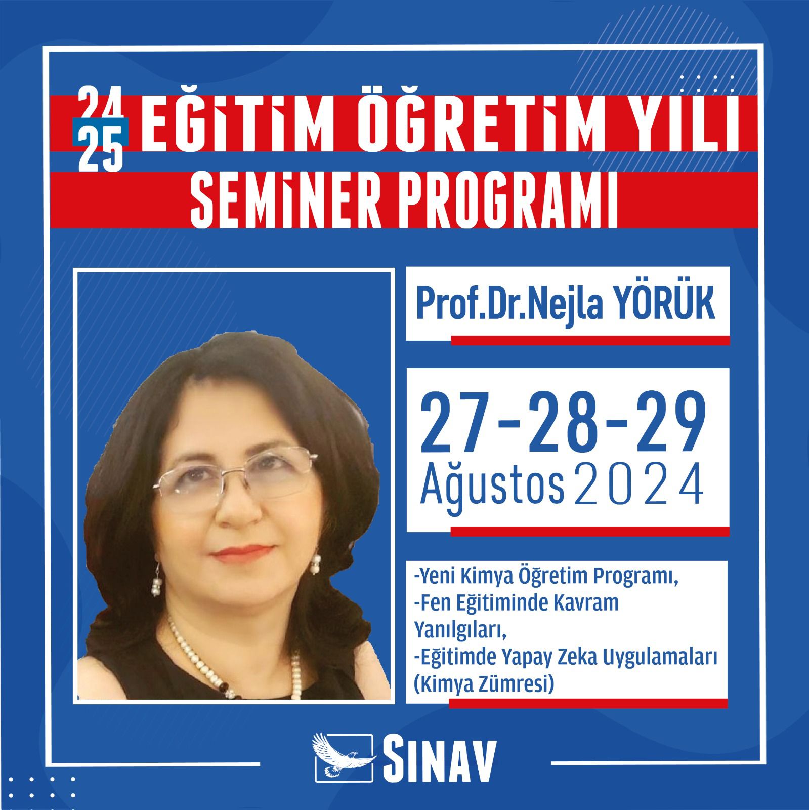 SEMİNER PROGRAMI SINAV KOLEJİ 2024 - 2025