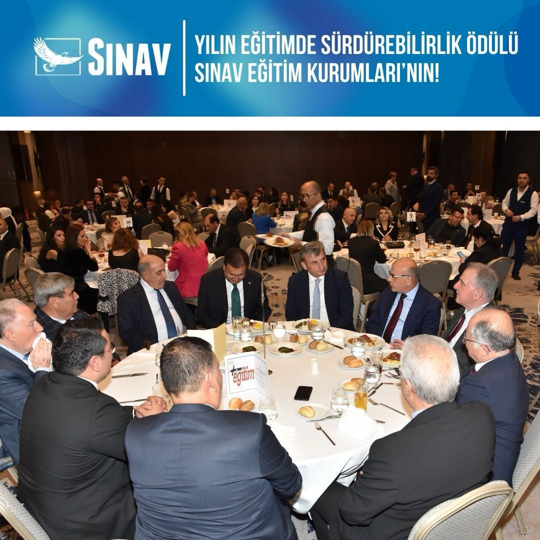 EĞİTİMDE SÜRDÜRÜLEBİLİR BAŞARI ÖDÜLÜ SINAV EĞİTİM KURUMLARI metin özer