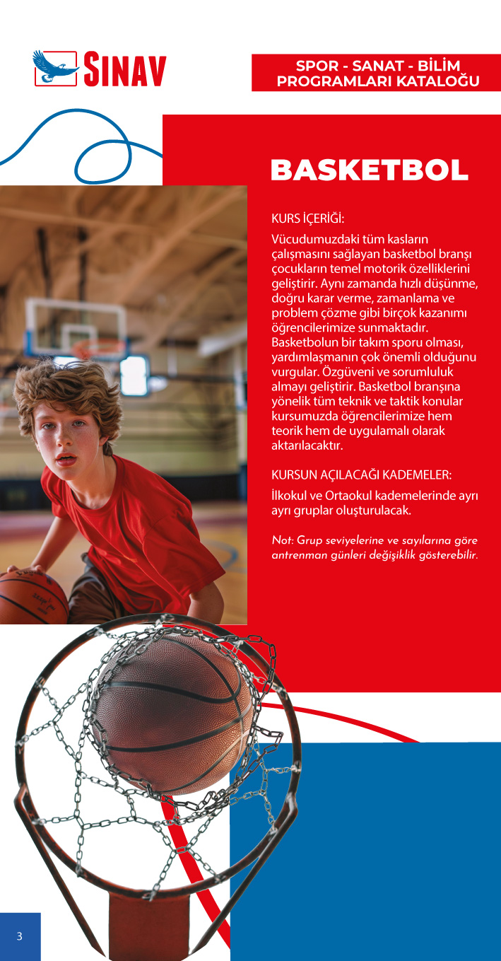 2024-2025 Eğitim Öğretim Yılı Spor-Sanat -Bilim Programları Kataloğu
