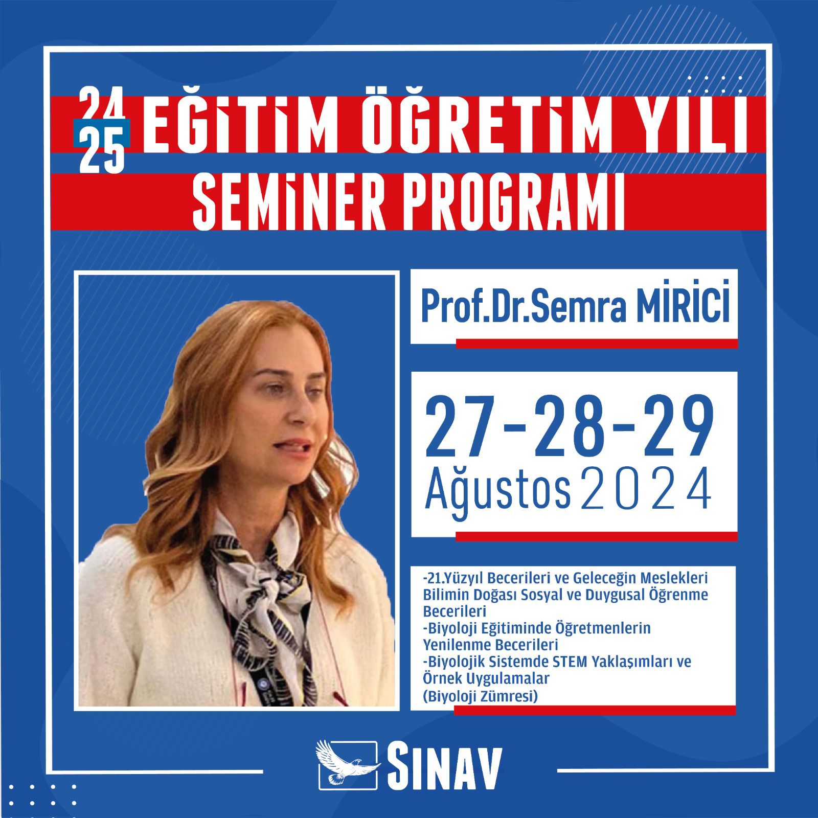 SEMİNER PROGRAMI SINAV KOLEJİ 2024 - 2025