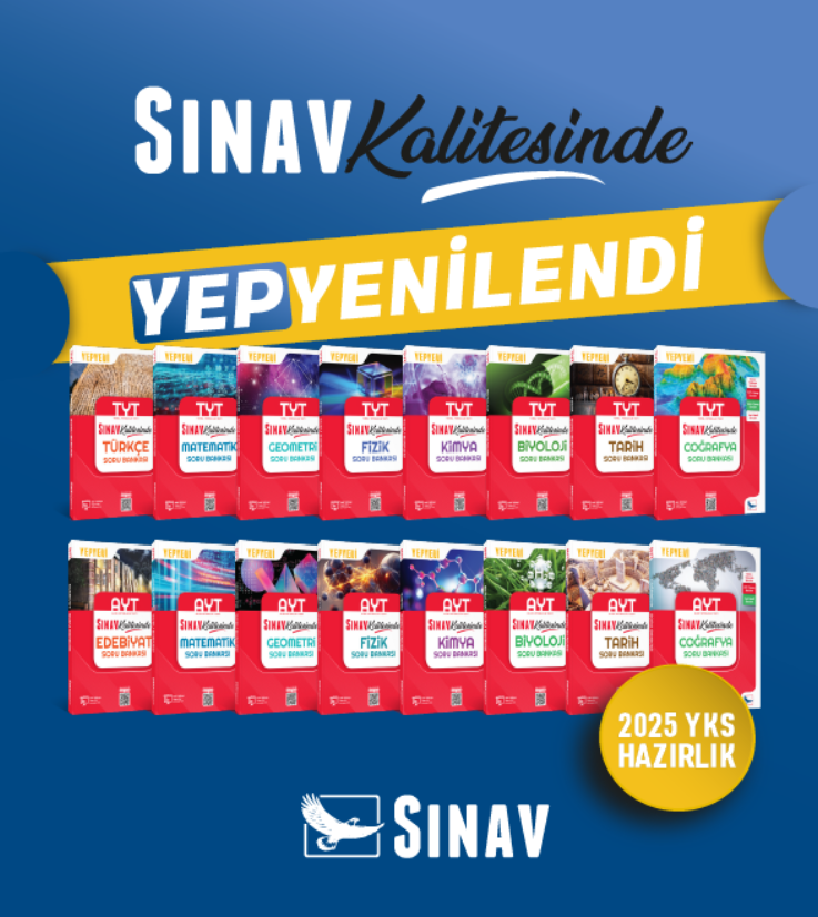 SINAV YAYINLARI 2025 SINAV YAYINLARI 2025