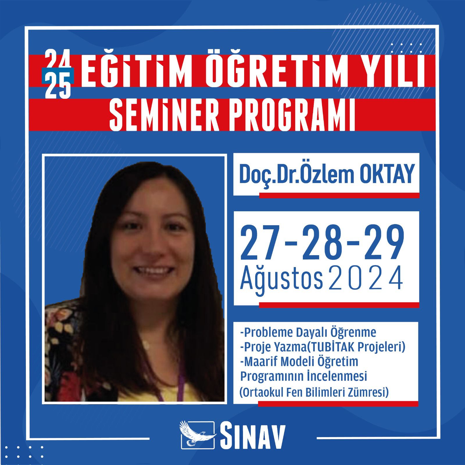 SEMİNER PROGRAMI SINAV KOLEJİ 2024 - 2025