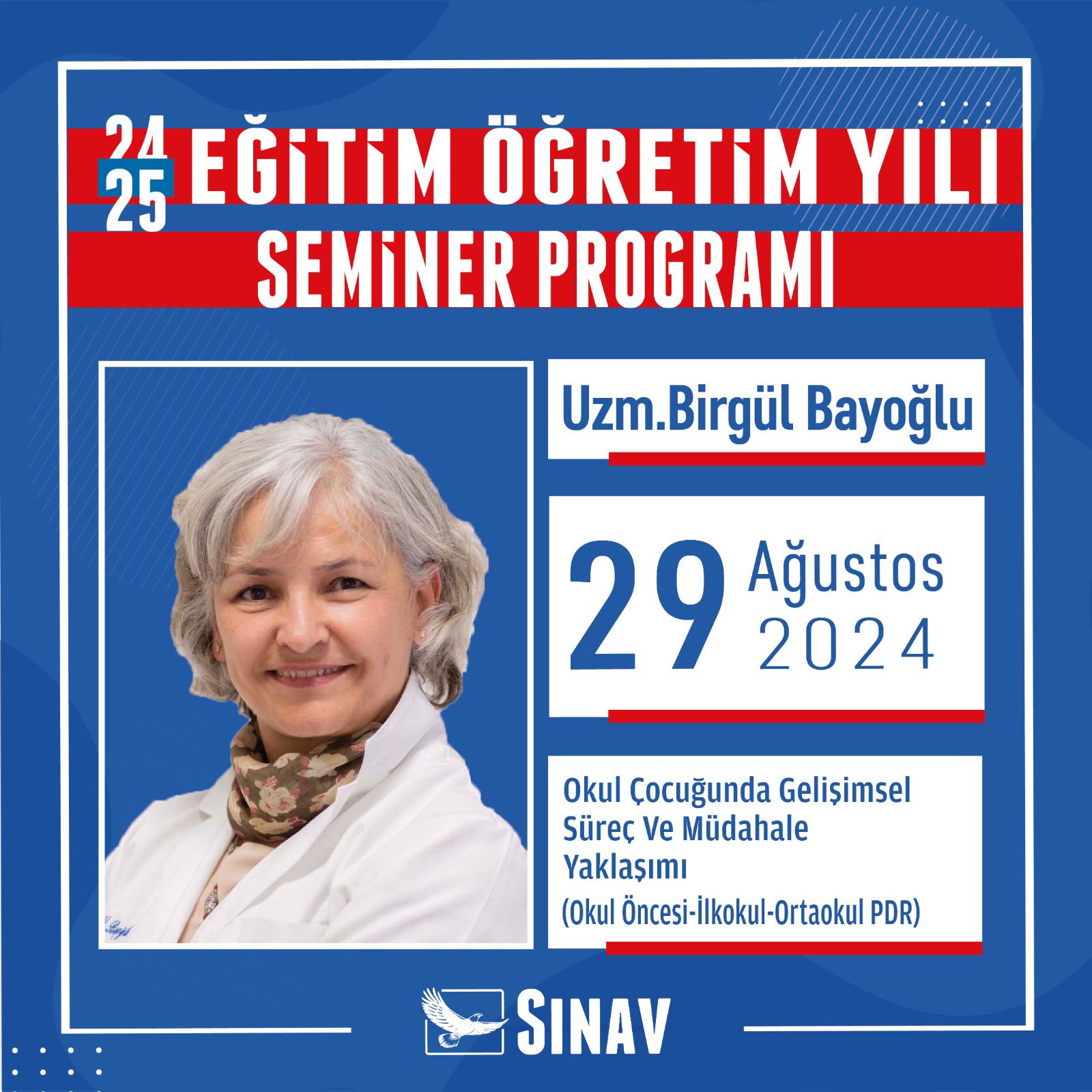 SEMİNER PROGRAMI SINAV KOLEJİ 2024 - 2025